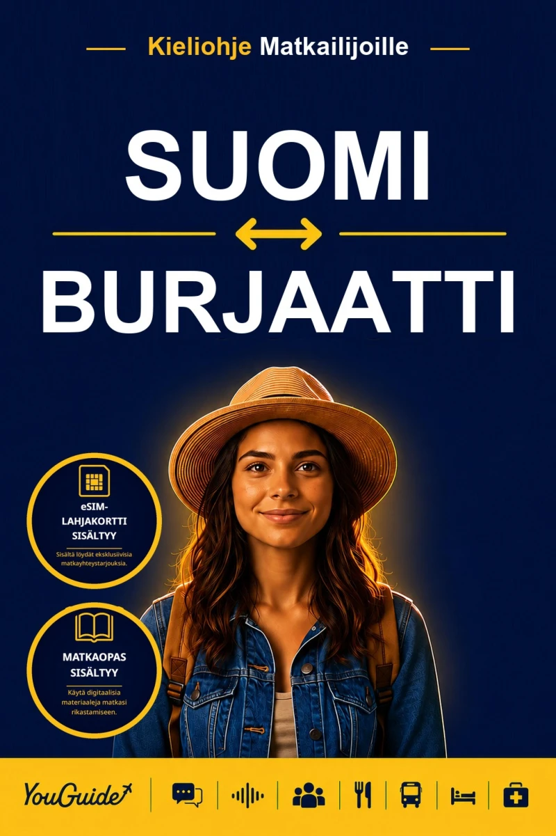 Portada: The Language Guide for Travelers - Finnish to Buryat