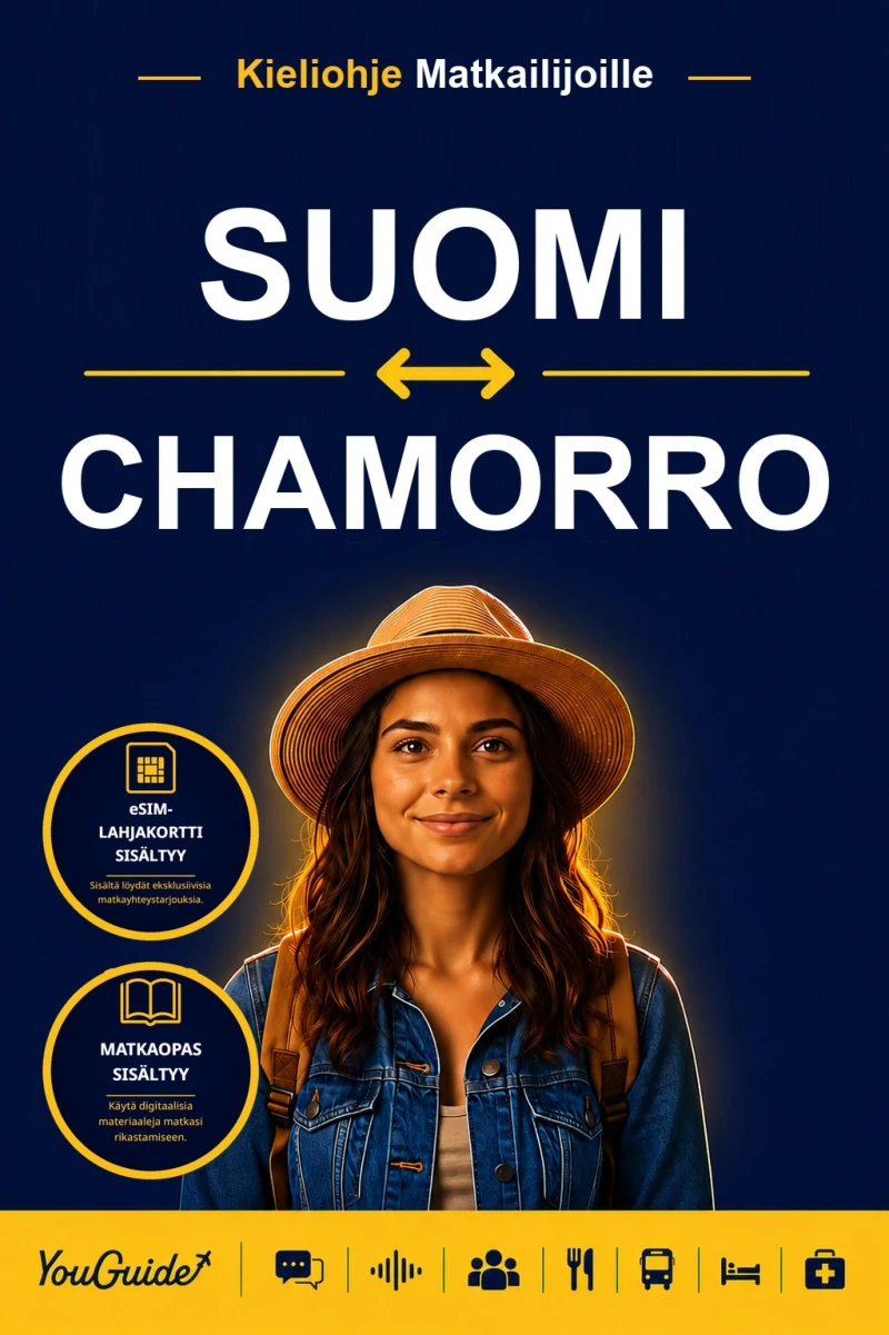 Portada: The Language Guide for Travelers - Finnish to Chamorro