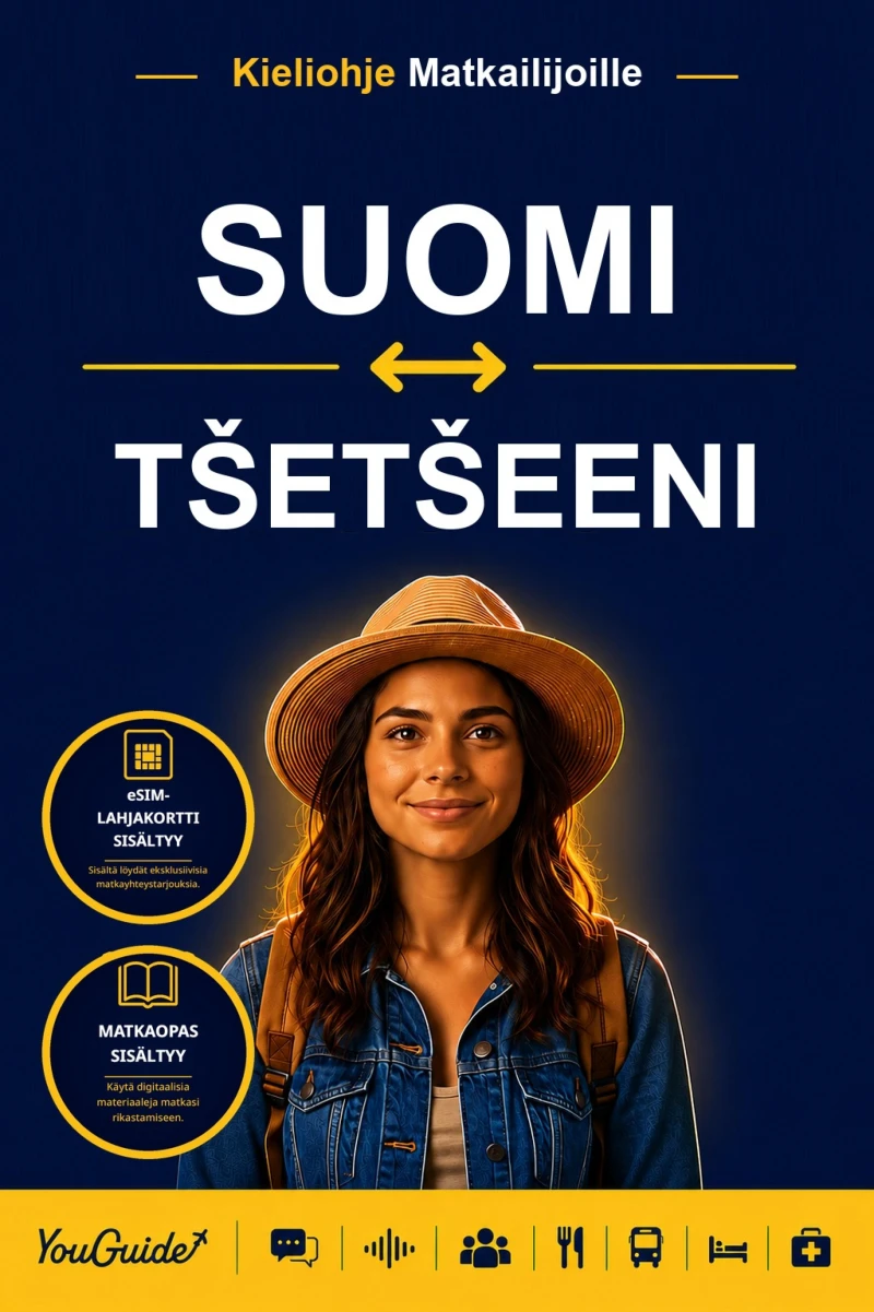 Portada: The Language Guide for Travelers - Finnish to Chechen