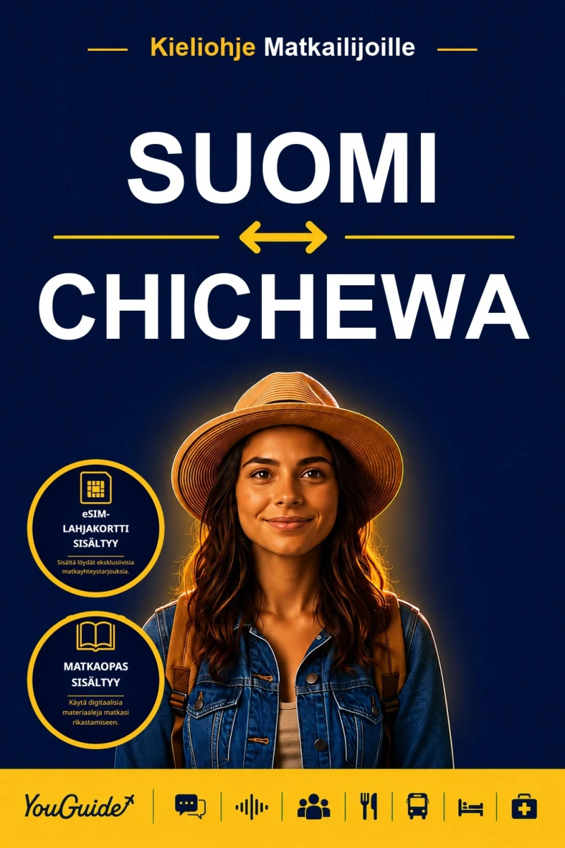 Portada: The Language Guide for Travelers - Finnish to Chichewa