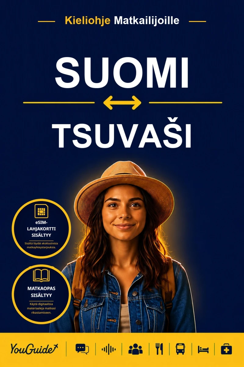 Portada: The Language Guide for Travelers - Finnish to Chuvash