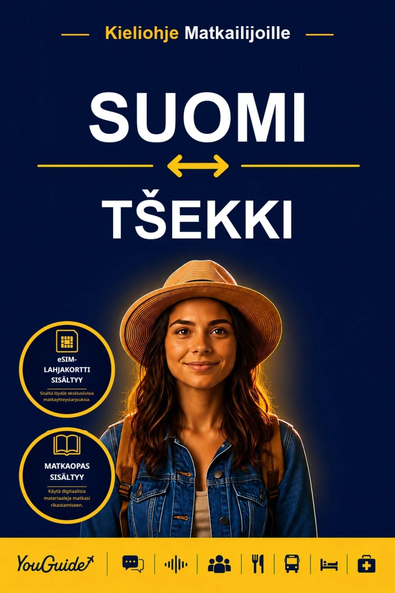 Portada: The Language Guide for Travelers - Finnish to Czech
