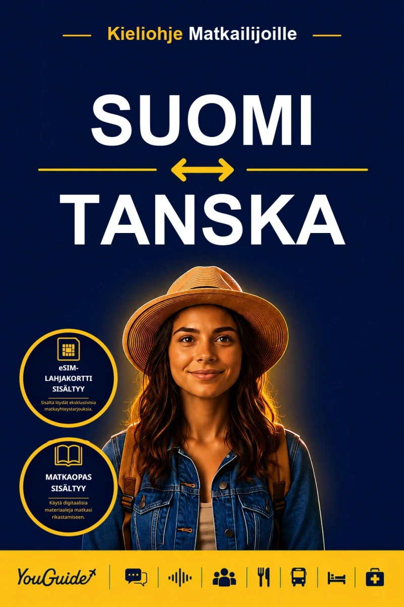 Portada: The Language Guide for Travelers - Finnish to Danish