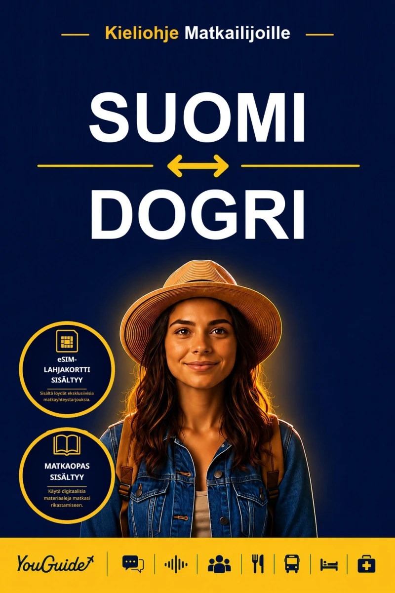 Portada: The Language Guide for Travelers - Finnish to Dogri
