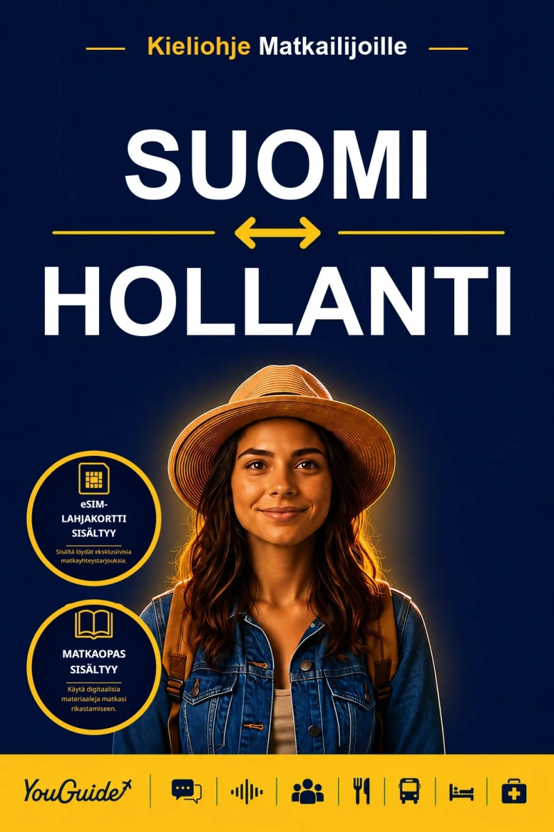 Portada: The Language Guide for Travelers - Finnish to Dutch