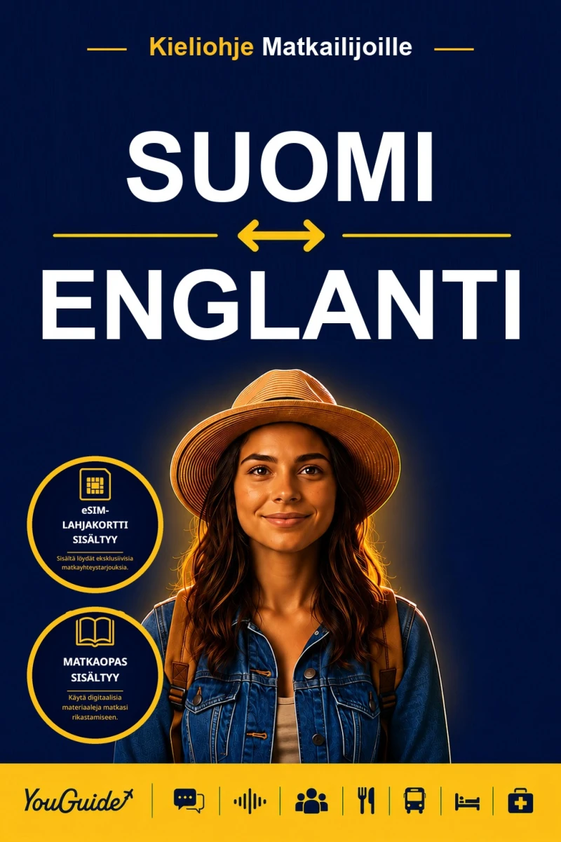Portada: The Language Guide for Travelers - Finnish to English
