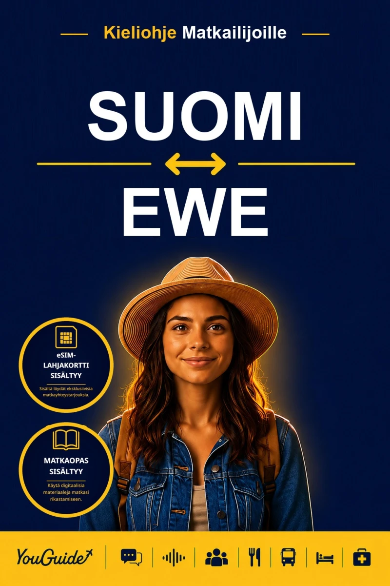 Portada: The Language Guide for Travelers - Finnish to Ewe