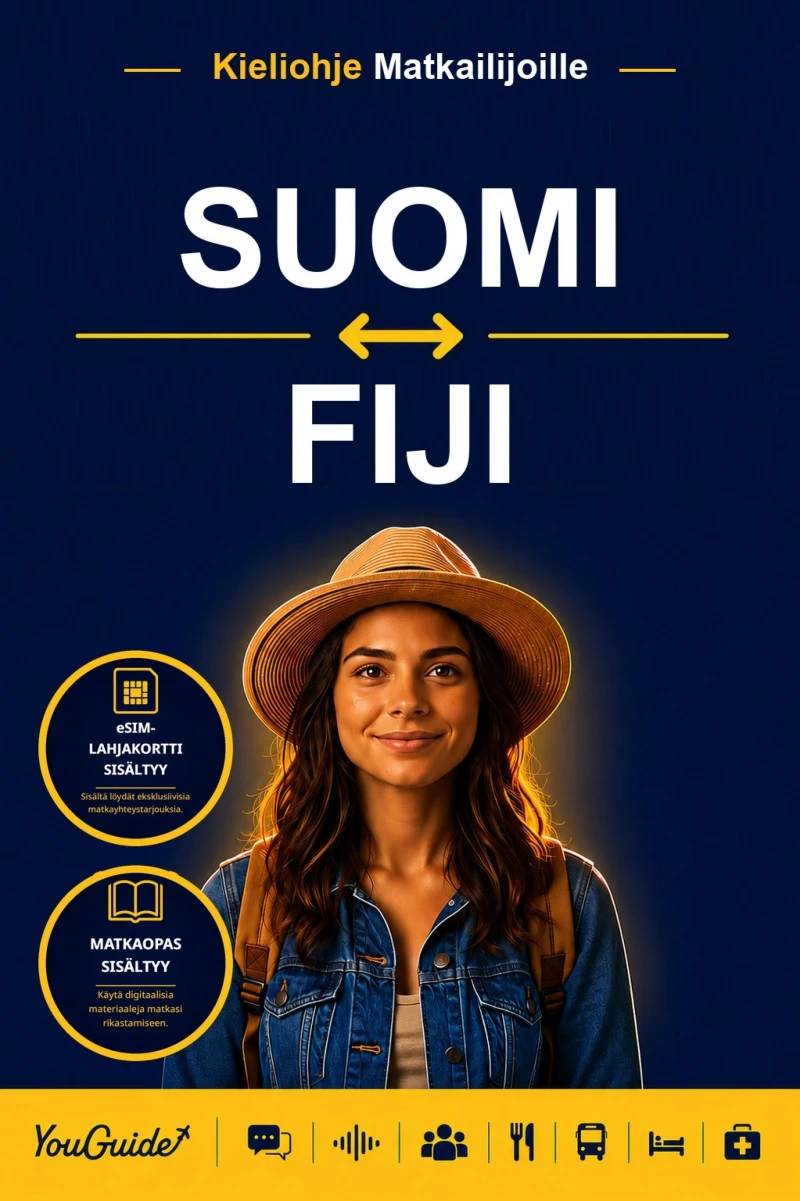 Portada: The Language Guide for Travelers - Finnish to Fijian