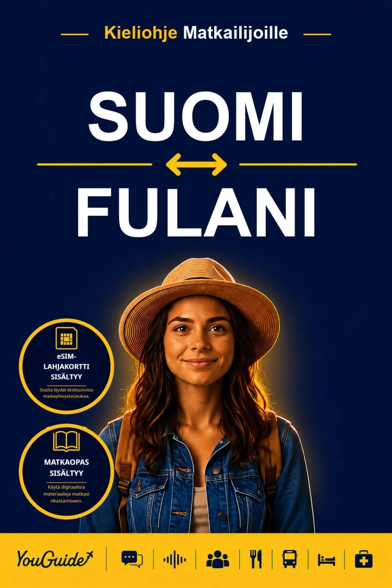 Portada: The Language Guide for Travelers - Finnish to Fulani