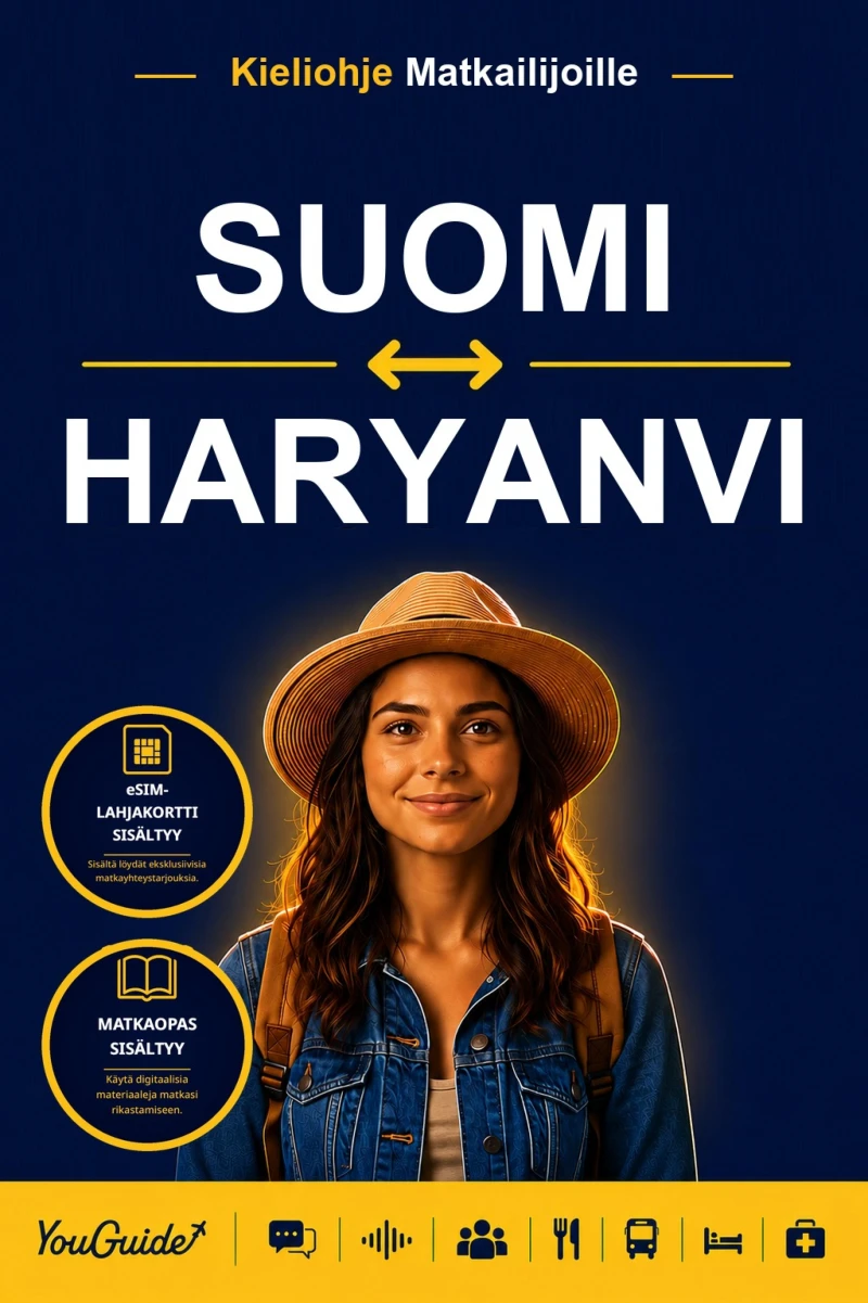 Portada: The Language Guide for Travelers - Finnish to Haryanvi