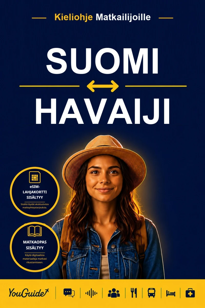 Portada: The Language Guide for Travelers - Finnish to Hawaiian