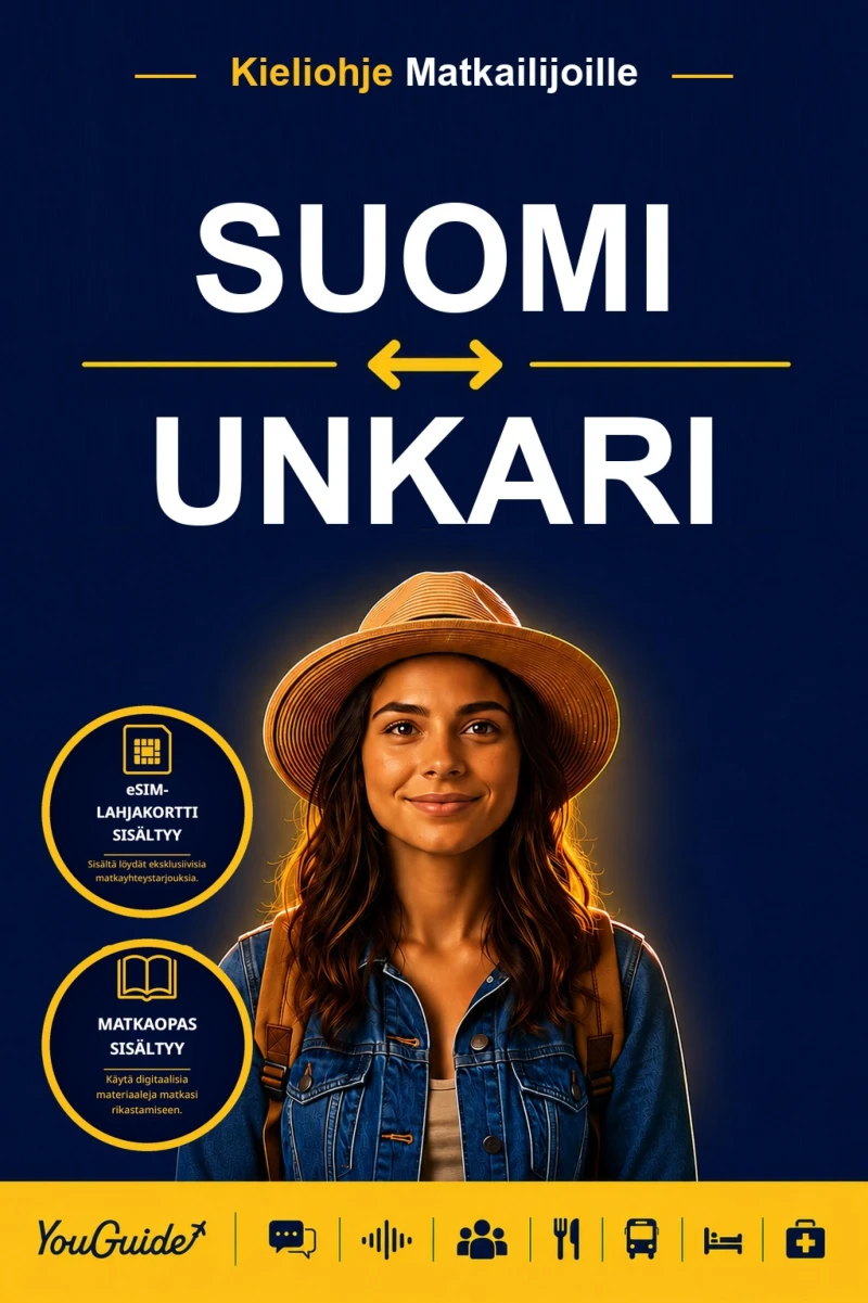 Portada: The Language Guide for Travelers - Finnish to Hungarian