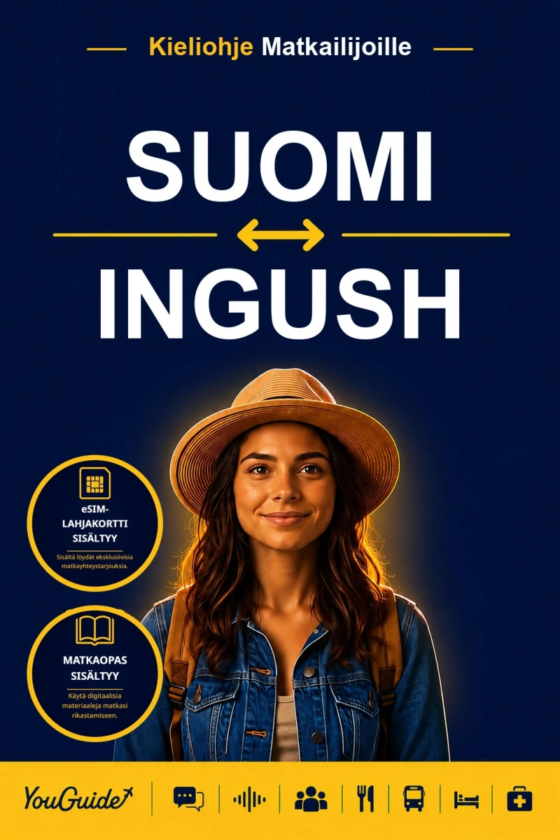 Portada: The Language Guide for Travelers - Finnish to Ingush