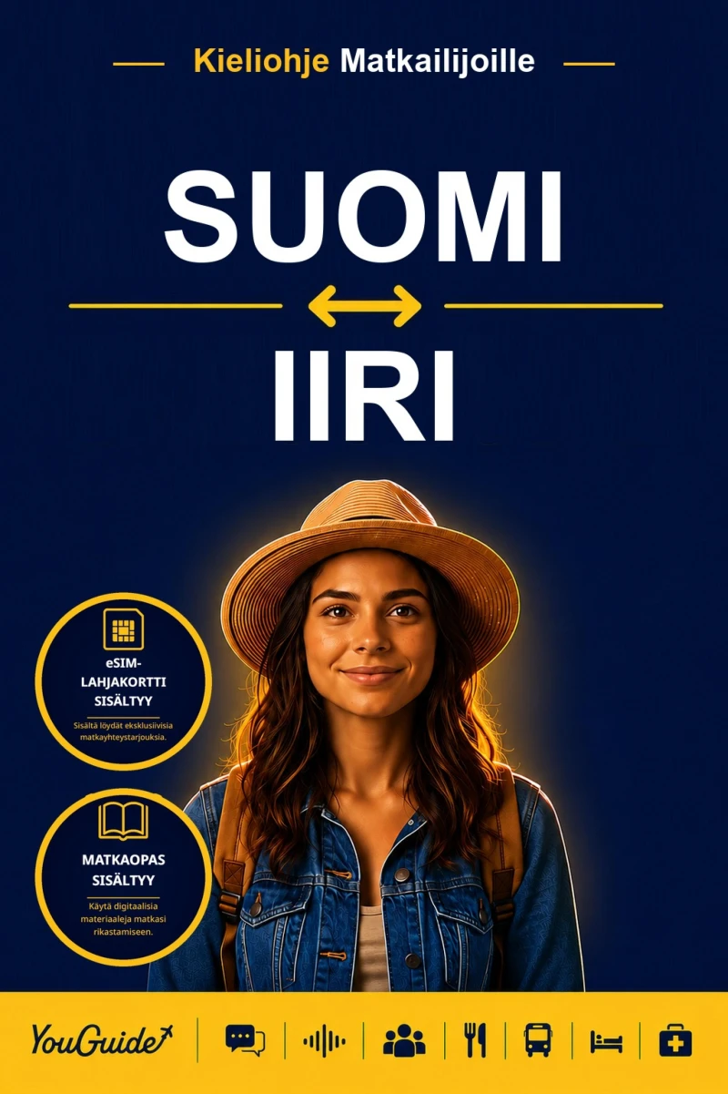 Portada: The Language Guide for Travelers - Finnish to Irish