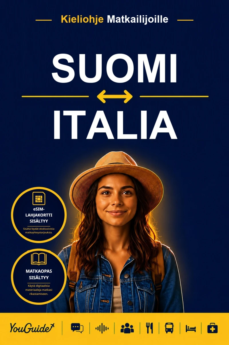 Portada: The Language Guide for Travelers - Finnish to Italian