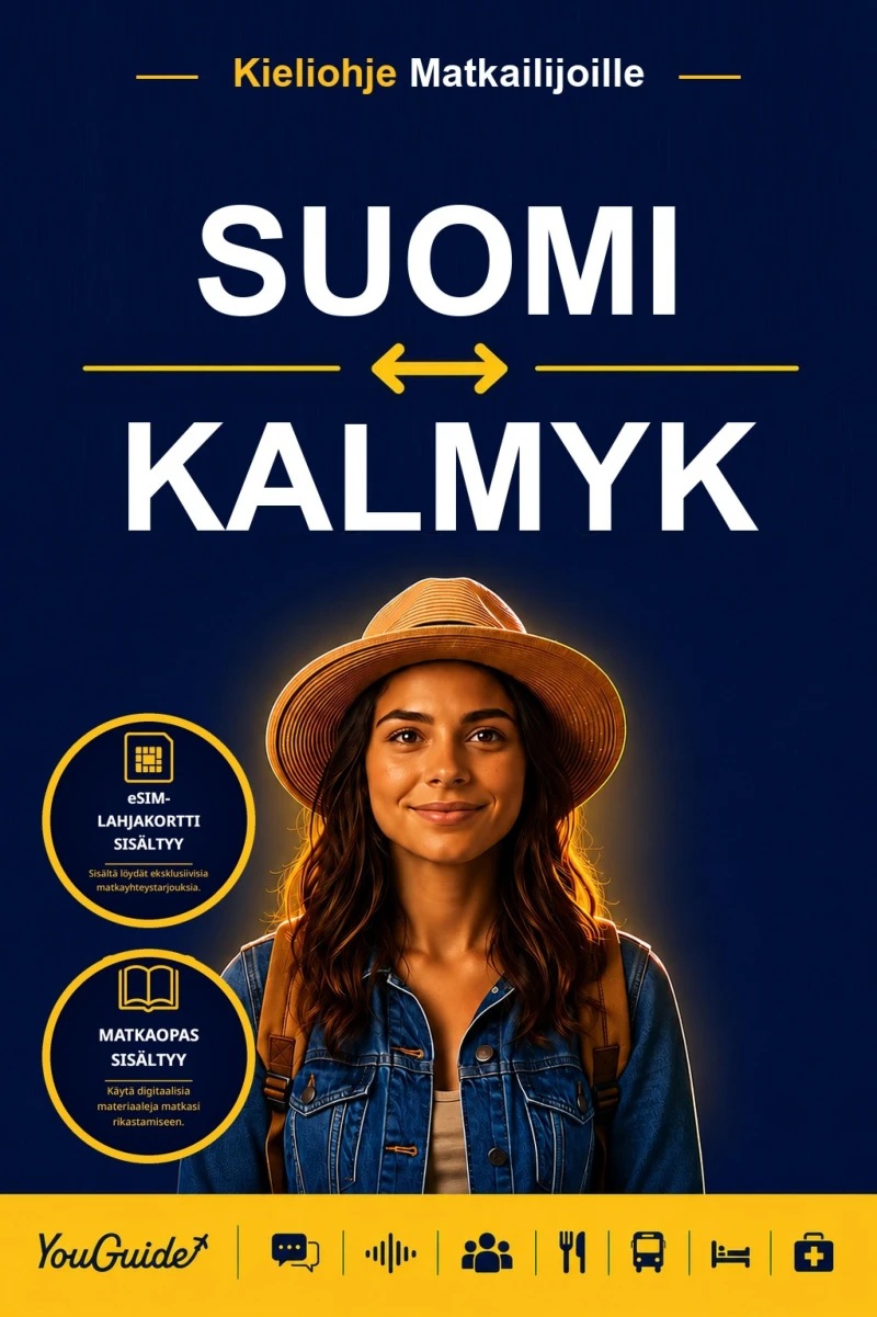 Portada: The Language Guide for Travelers - Finnish to Kalmyk