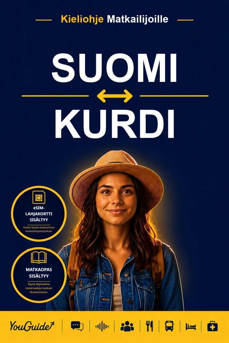Portada: The Language Guide for Travelers - Finnish to Kurdish