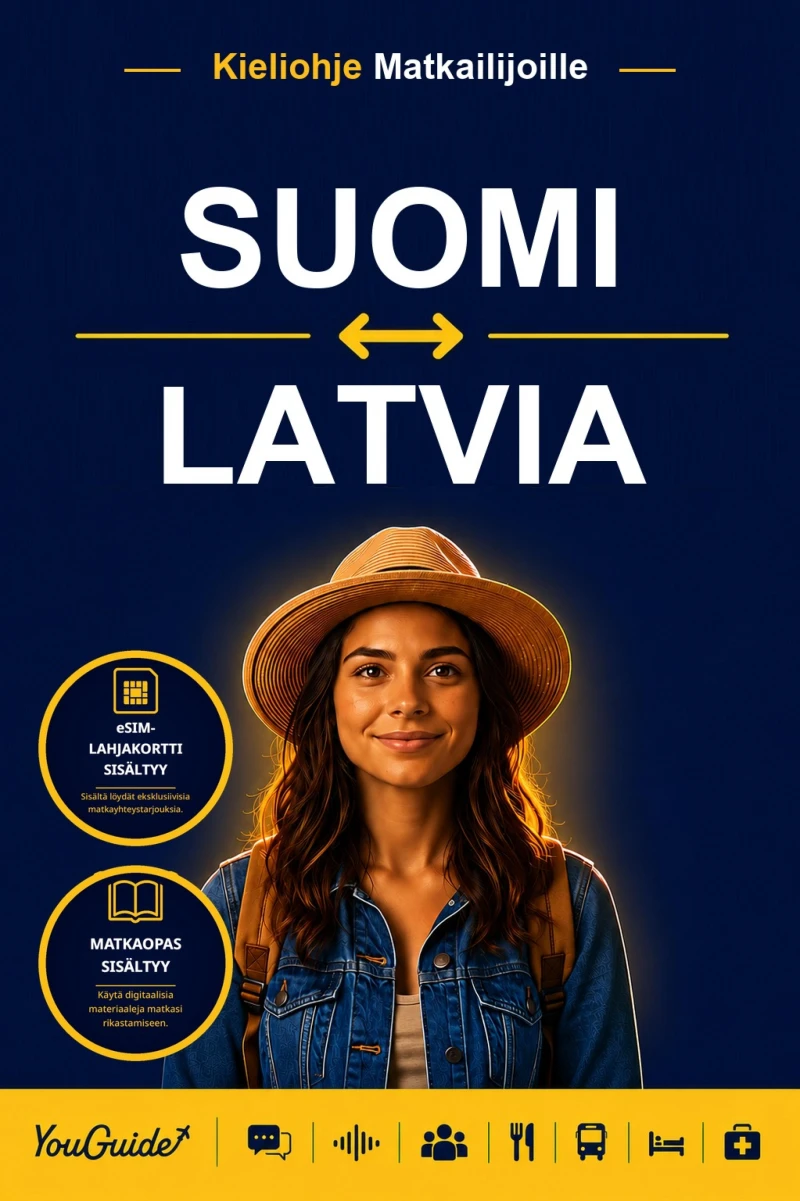Portada: The Language Guide for Travelers - Finnish to Latvian