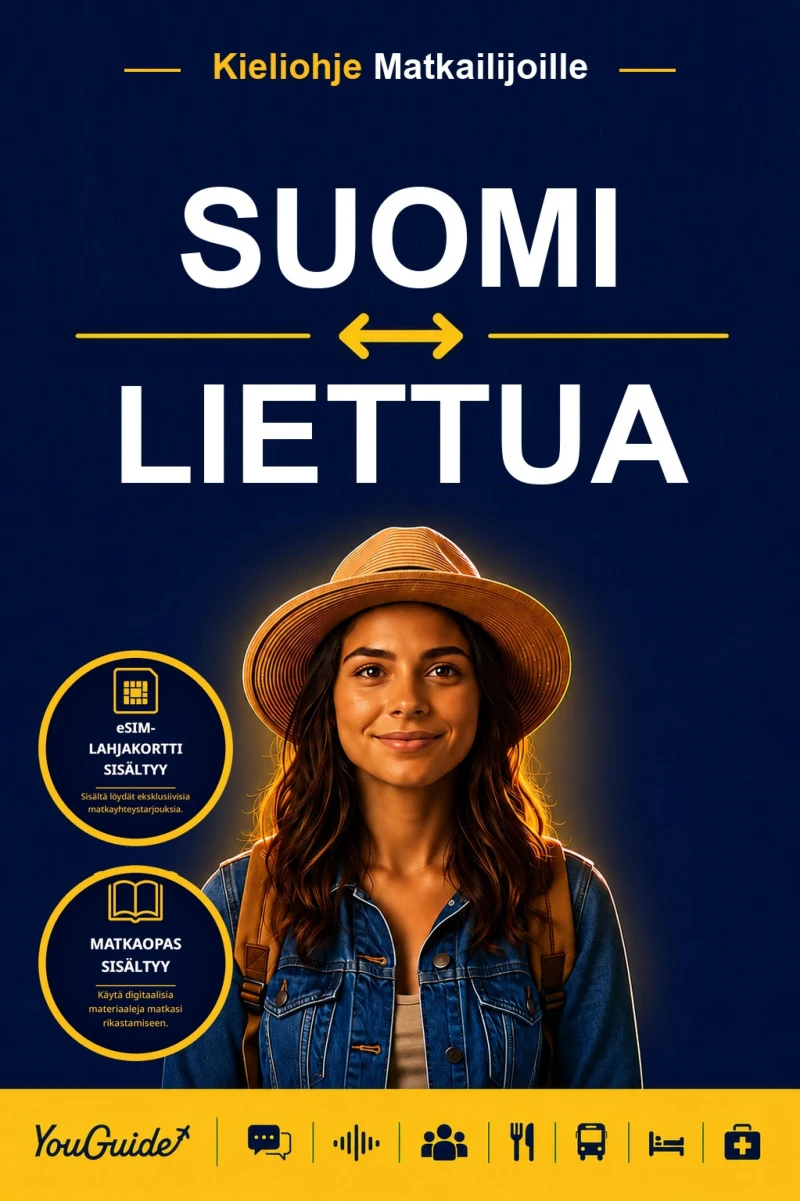 Portada: The Language Guide for Travelers - Finnish to Lithuanian