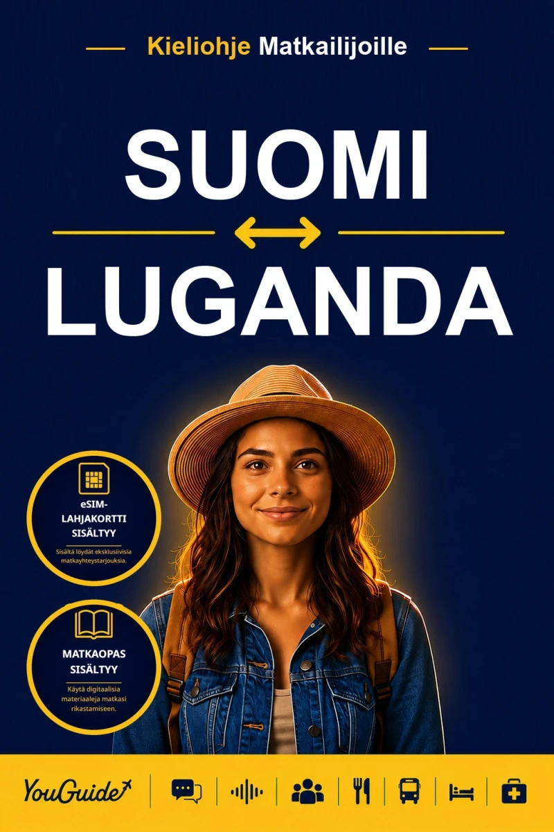 Portada: The Language Guide for Travelers - Finnish to Luganda