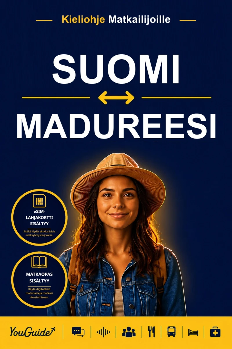 Portada: The Language Guide for Travelers - Finnish to Madurese