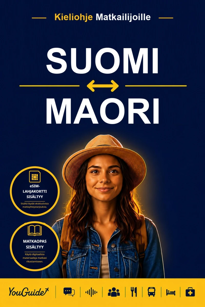 Portada: The Language Guide for Travelers - Finnish to Maori