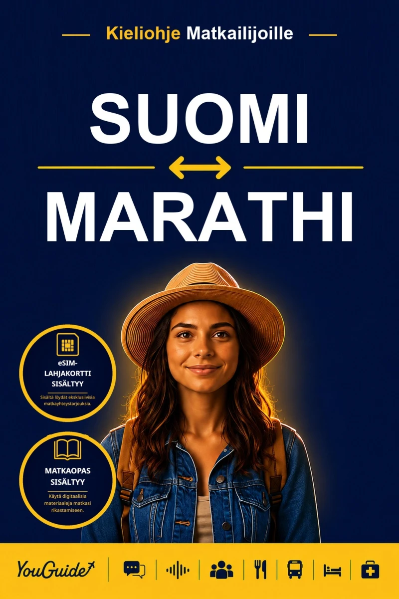 Portada: The Language Guide for Travelers - Finnish to Marathi