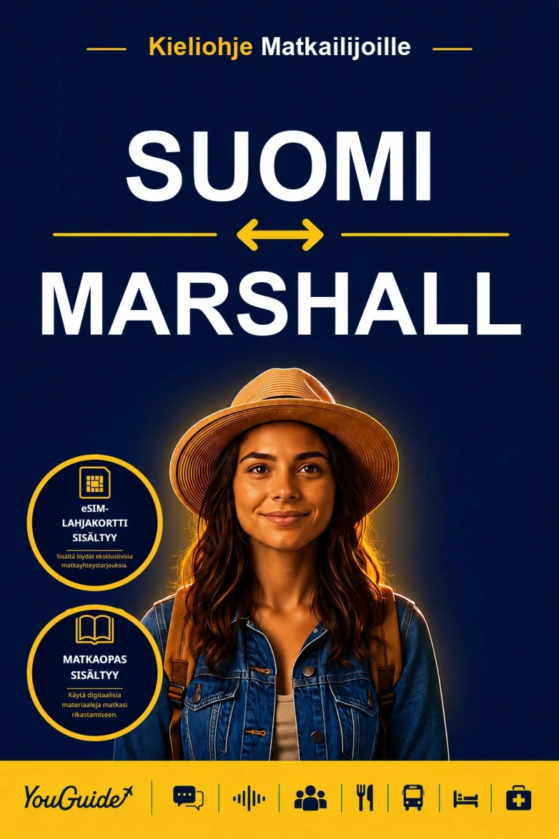 Portada: The Language Guide for Travelers - Finnish to Marshallese