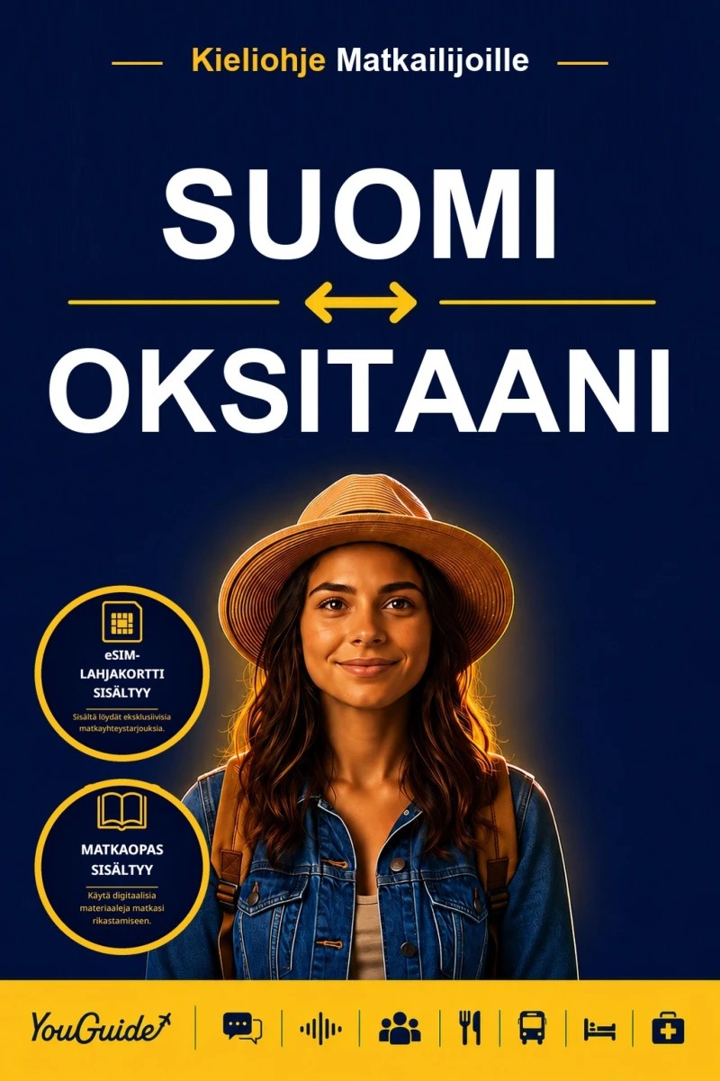 Portada: The Language Guide for Travelers - Finnish to Occitan