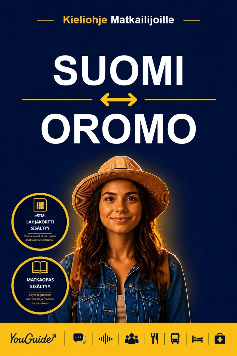 Portada: The Language Guide for Travelers - Finnish to Oromo