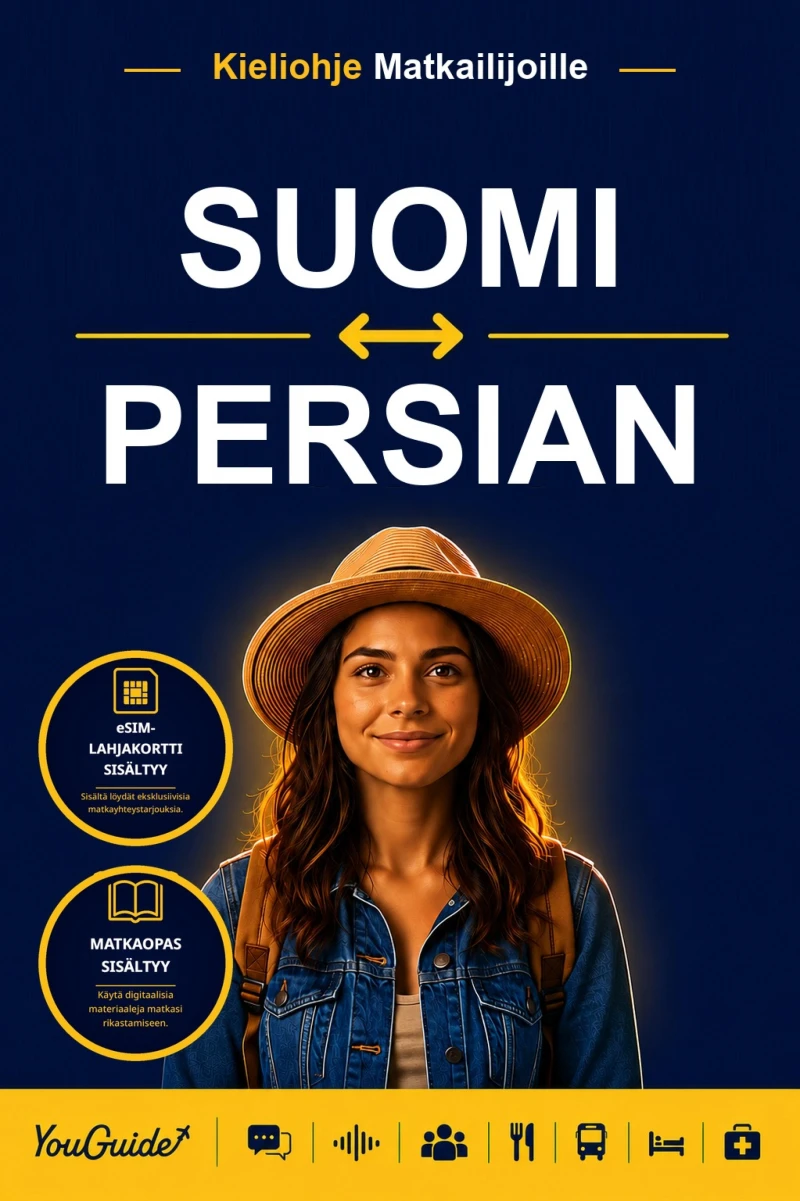 Portada: The Language Guide for Travelers - Finnish to Persian
