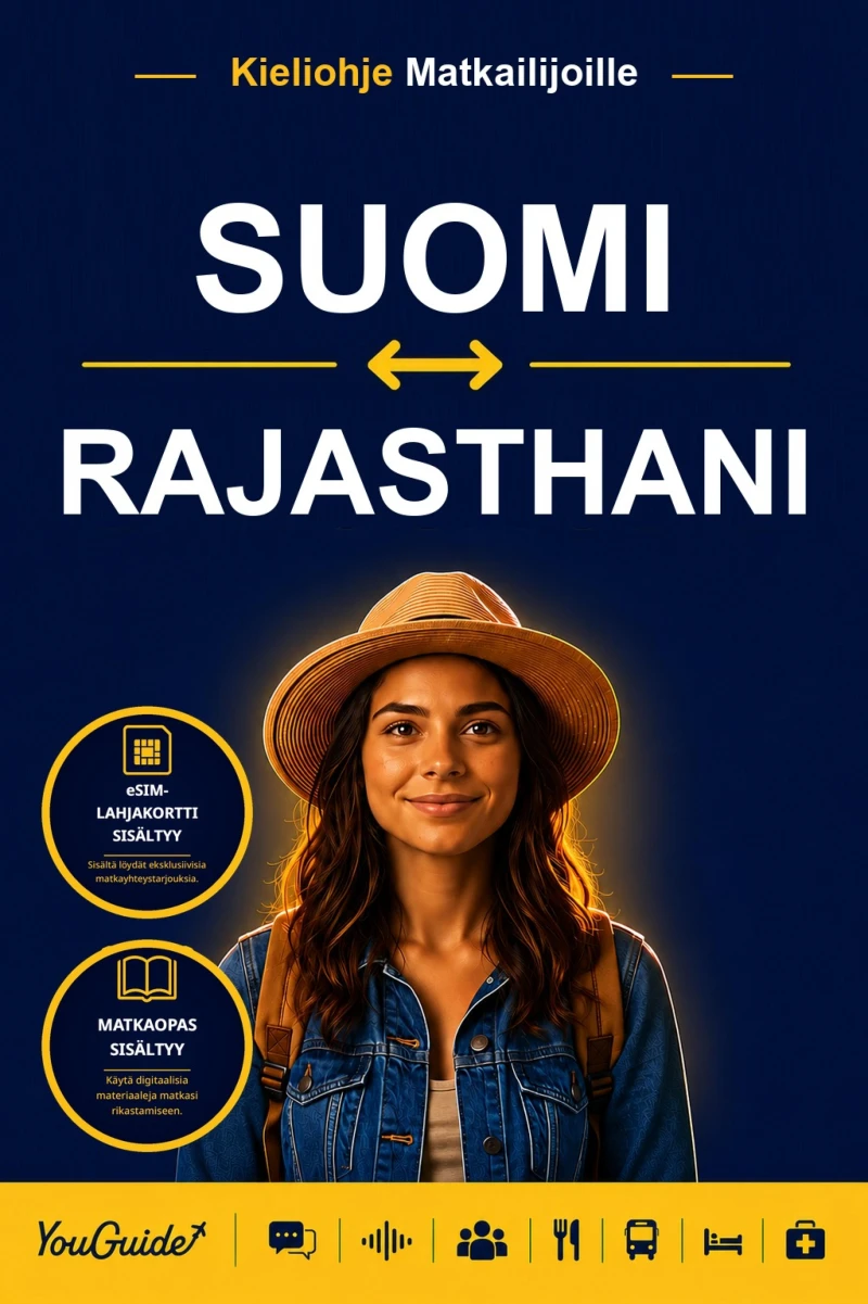 Portada: The Language Guide for Travelers - Finnish to Rajasthani