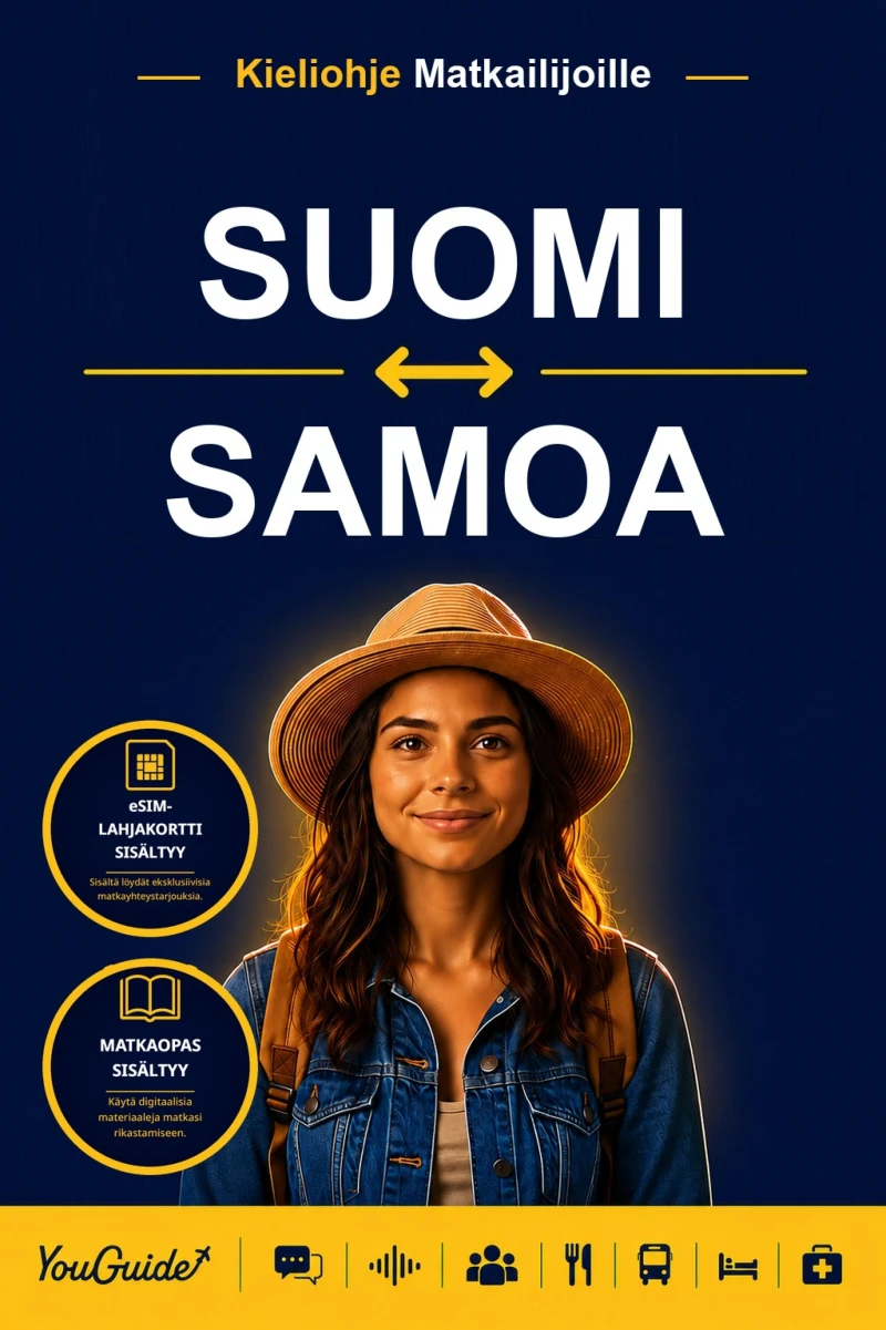 Portada: The Language Guide for Travelers - Finnish to Samoan