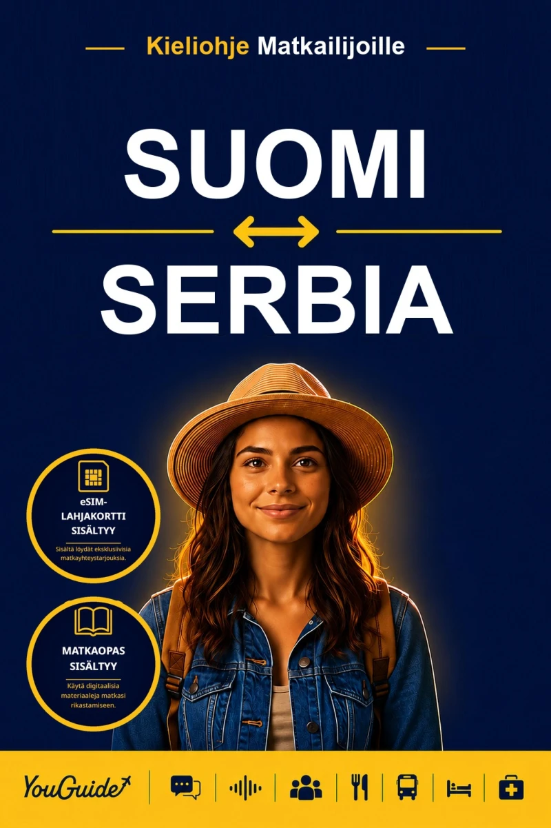 Portada: The Language Guide for Travelers - Finnish to Serbian