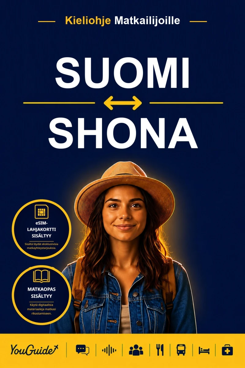 Portada: The Language Guide for Travelers - Finnish to Shona
