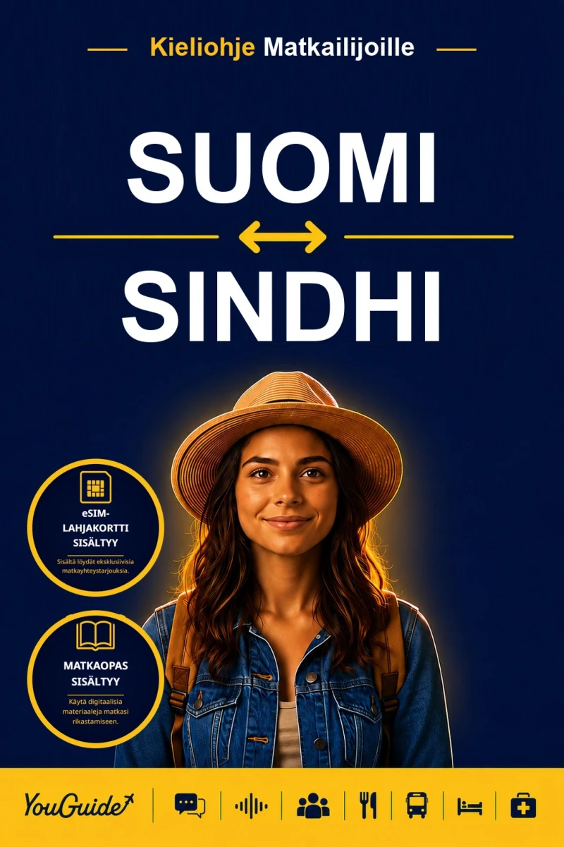 Portada: The Language Guide for Travelers - Finnish to Sindhi