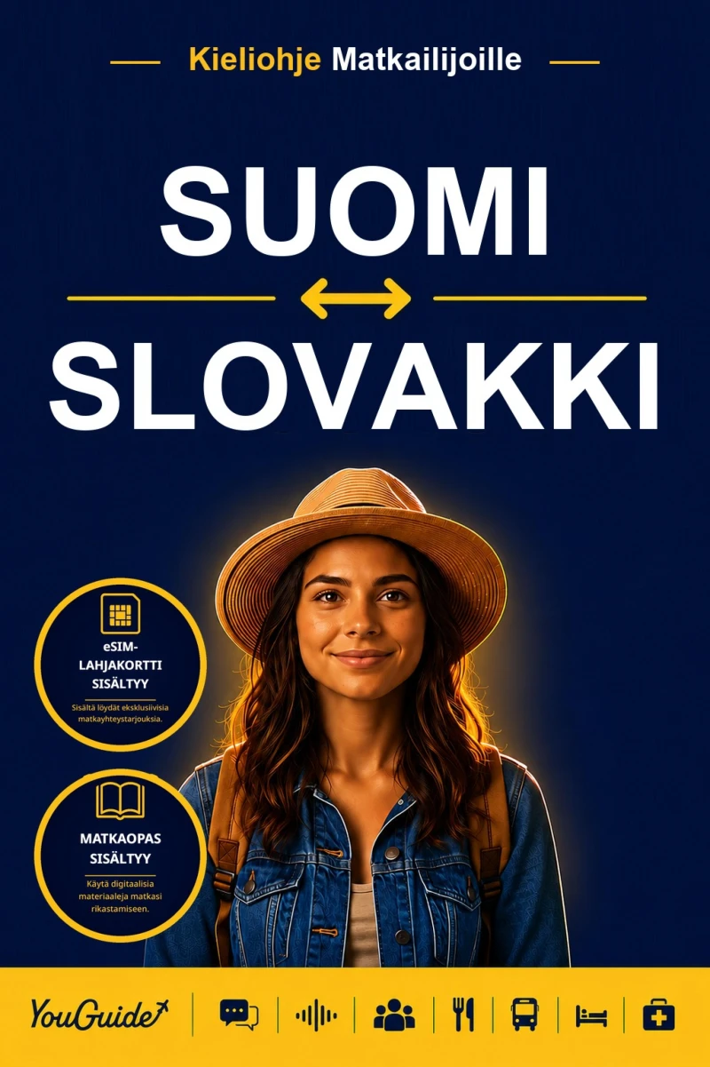 Portada: The Language Guide for Travelers - Finnish to Slovak