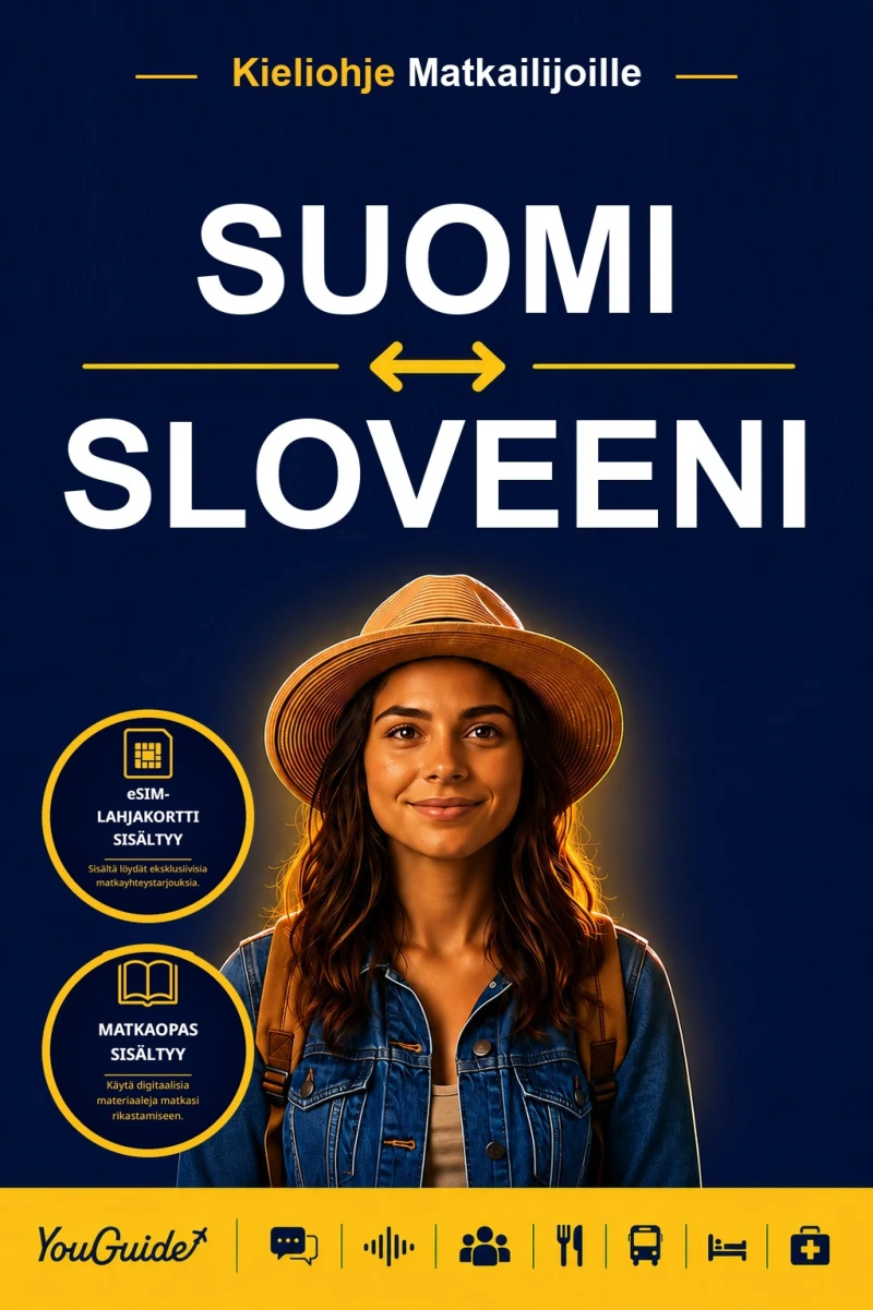 Portada: The Language Guide for Travelers - Finnish to Slovenian