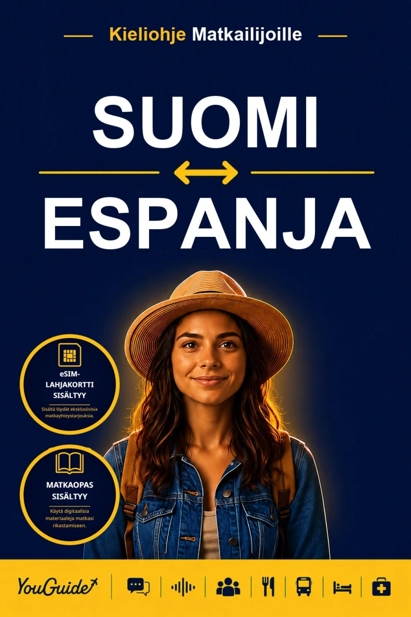 Portada: The Language Guide for Travelers - Finnish to Spanish