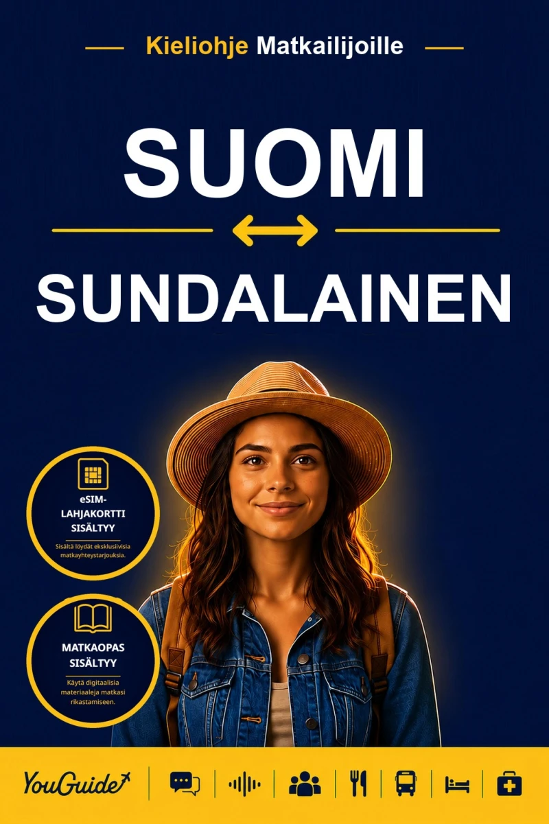 Portada: The Language Guide for Travelers - Finnish to Sundanese