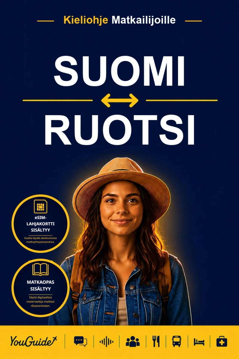 Portada: The Language Guide for Travelers - Finnish to Swedish
