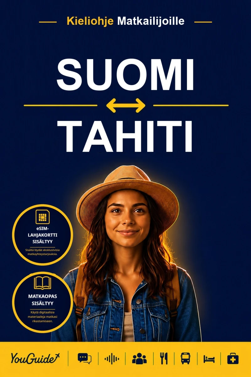 Portada: The Language Guide for Travelers - Finnish to Tahitian