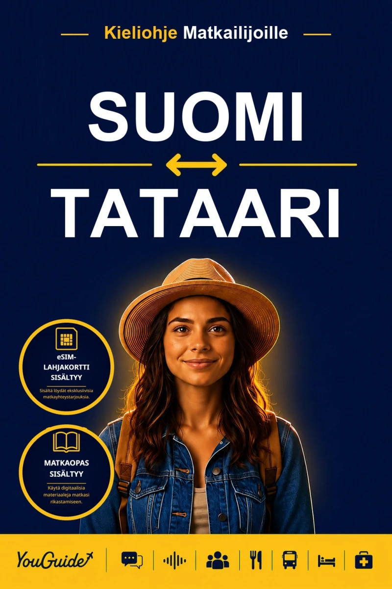 Portada: The Language Guide for Travelers - Finnish to Tatar