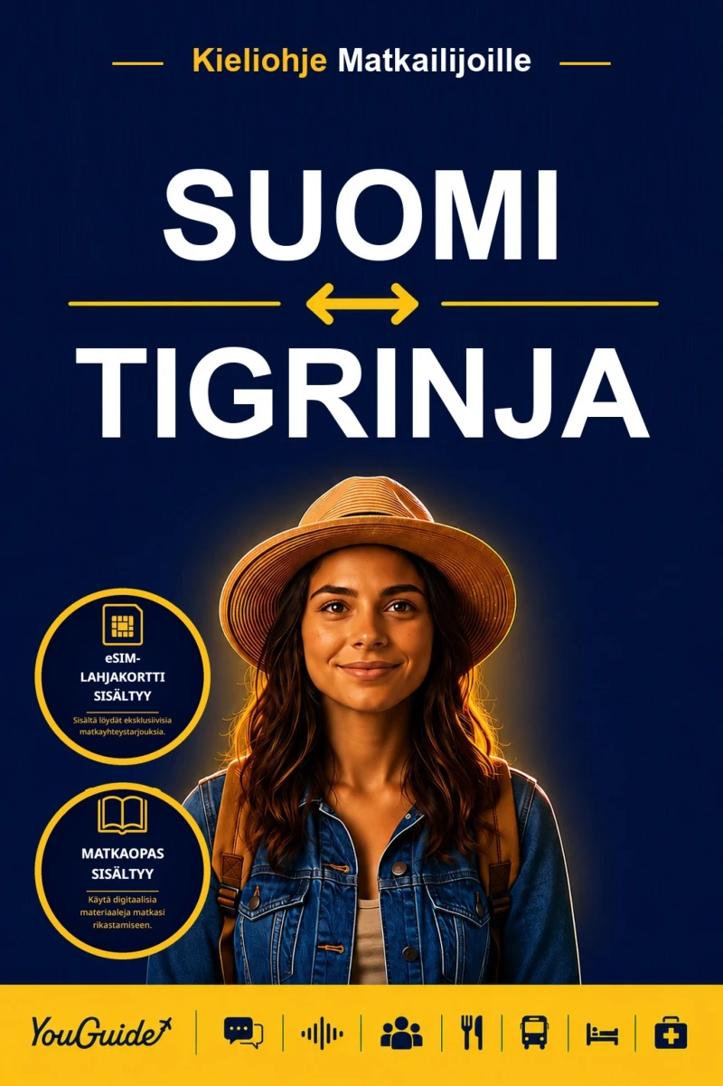 Portada: The Language Guide for Travelers - Finnish to Tigrinya