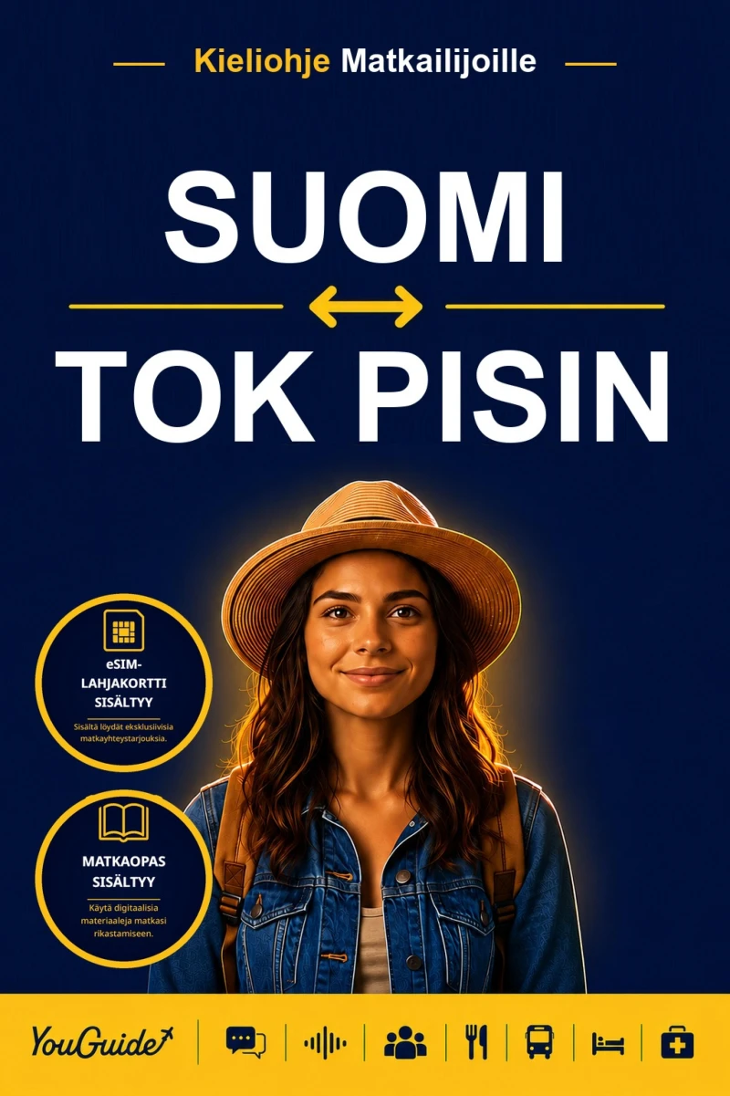 Portada: The Language Guide for Travelers - Finnish to Tok Pisin