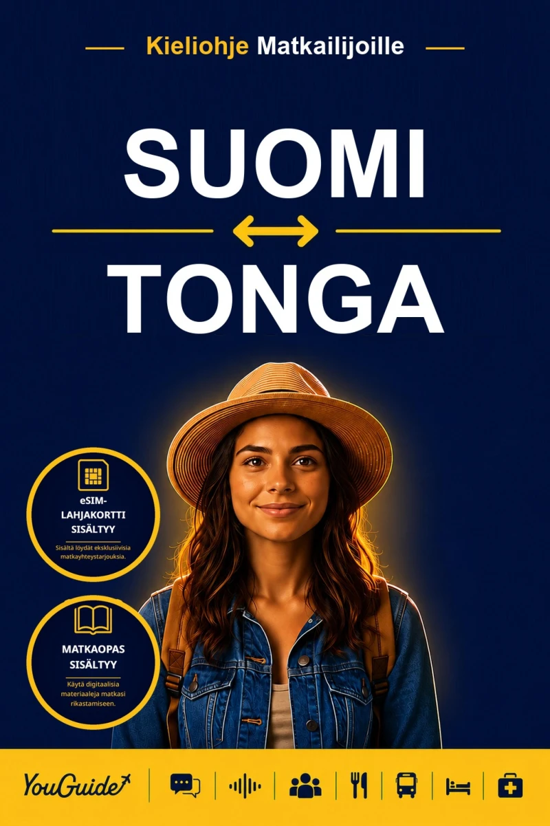 Portada: The Language Guide for Travelers - Finnish to Tongan