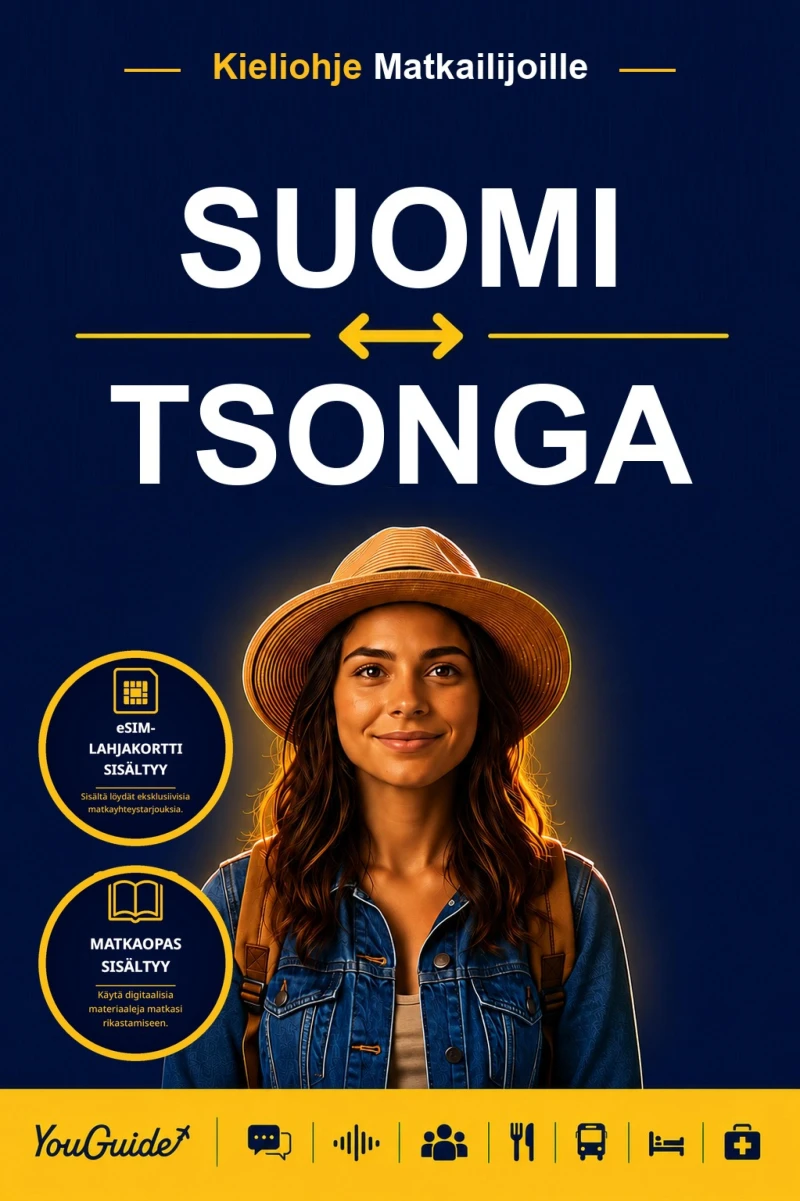 Portada: The Language Guide for Travelers - Finnish to Tsonga