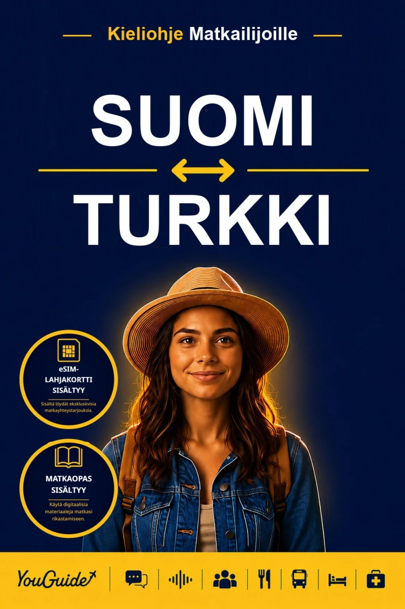 Portada: The Language Guide for Travelers - Finnish to Turkish