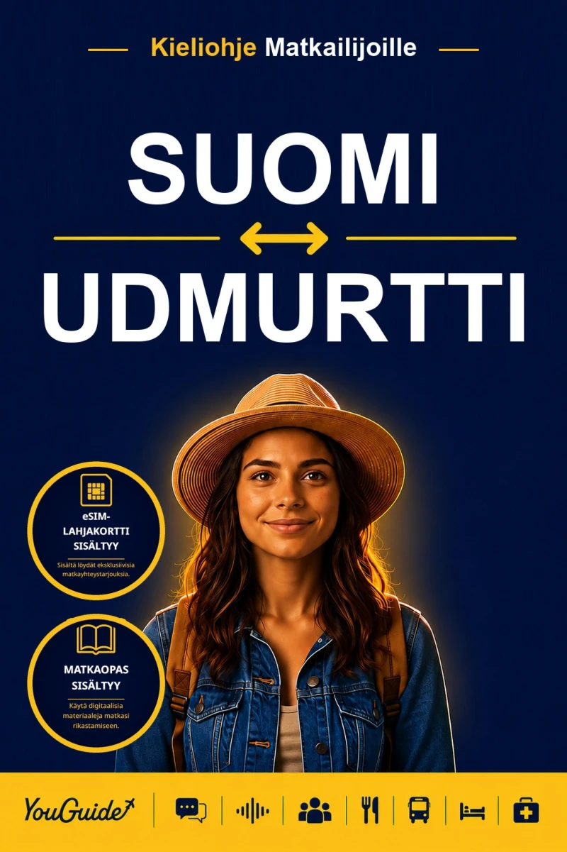 Portada: The Language Guide for Travelers - Finnish to Udmurt