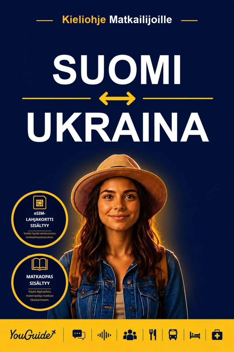Portada: The Language Guide for Travelers - Finnish to Ukrainian